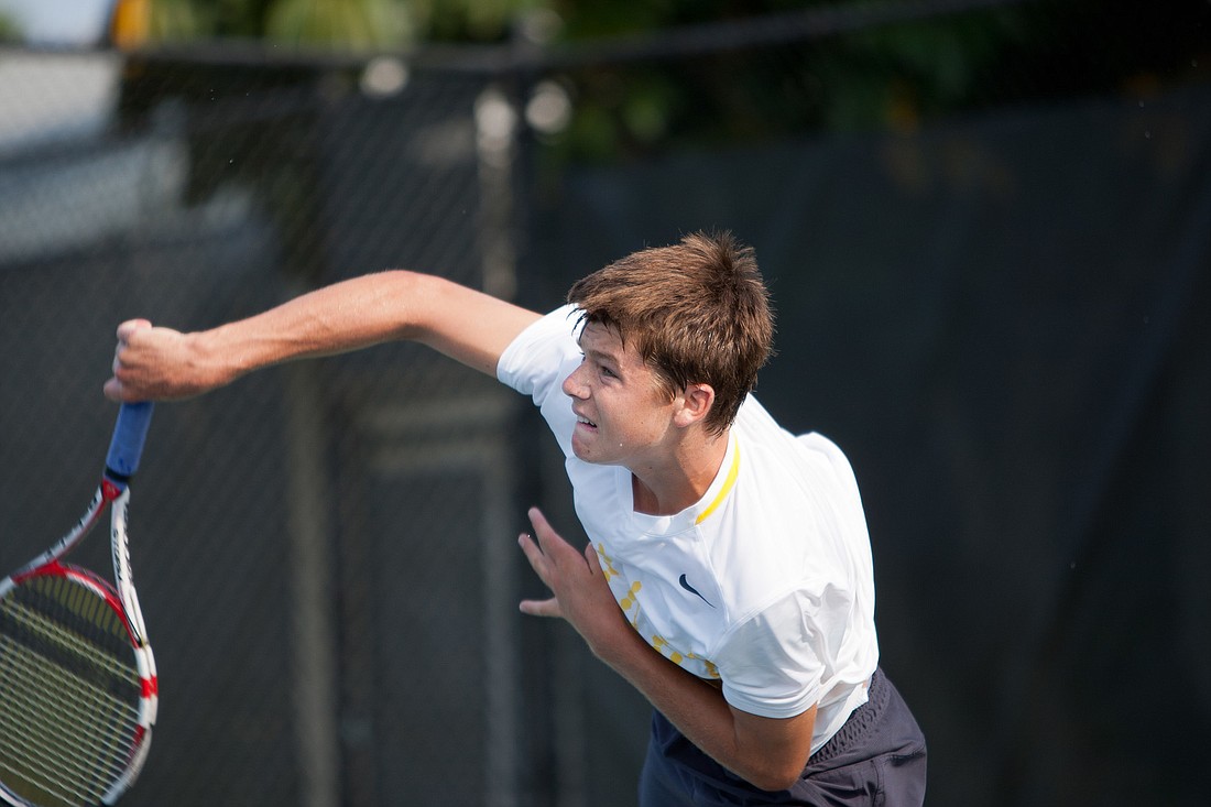 Esteemed tennis coach Nick Bollettieri called IMG Academy student Christian Harrison, 18, one of the sportÃ¢â‚¬â„¢s rising stars.