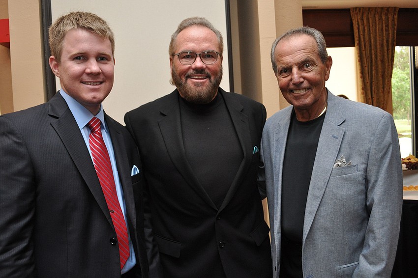 Chad Woodruff with Randolph Locke and George Brigido