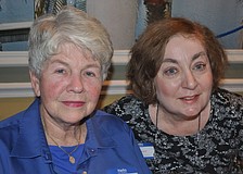 Eileen Hassel, vice president, and Trice Greene, president