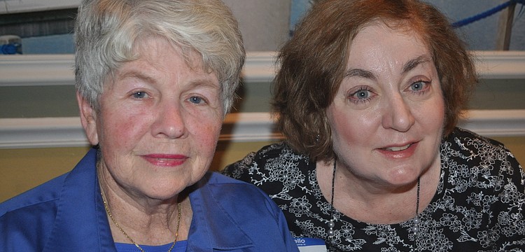 Eileen Hassel, vice president, and Trice Greene, president