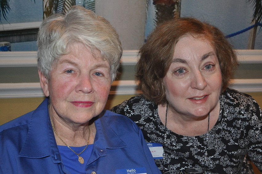 Eileen Hassel, vice president, and Trice Greene, president
