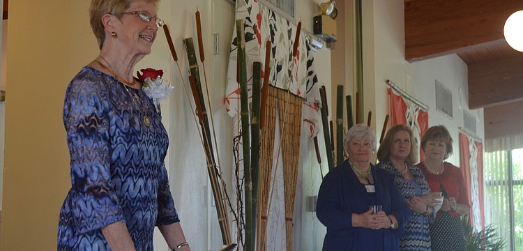 Sue Angle thanks everyone for coming and explains her future goals.