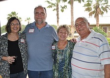 Joan and Mark Hildebrandt with Kathy and Richard Birkholz