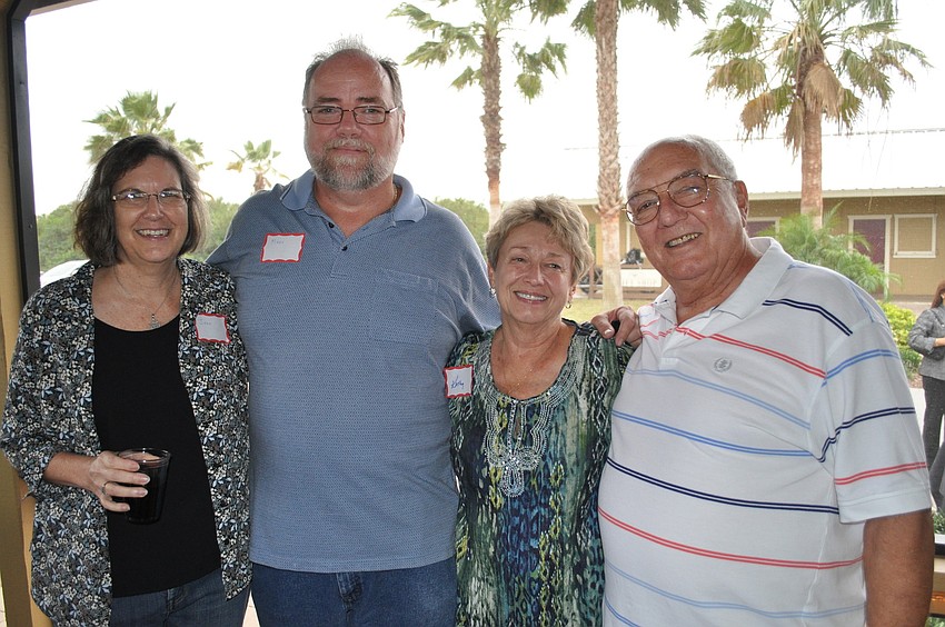 Joan and Mark Hildebrandt with Kathy and Richard Birkholz