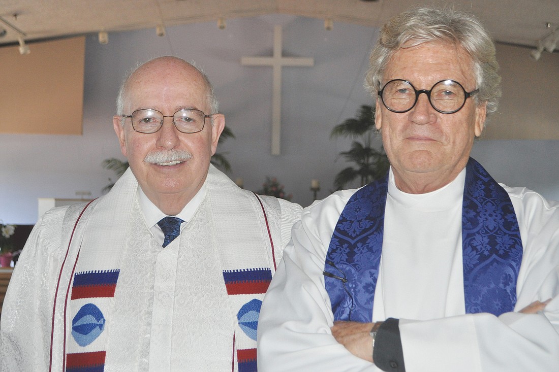 The Rev. Donald H. Ashmall and the Rev. Dr. Vince Carroll