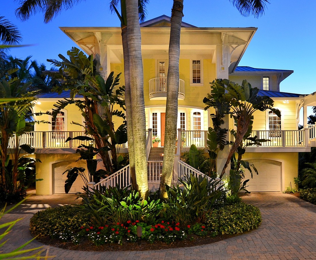 The estate at 6301 Gulf of Mexico Drive sold for $5.7 million. Courtesy Judy Kepecz-Hays.