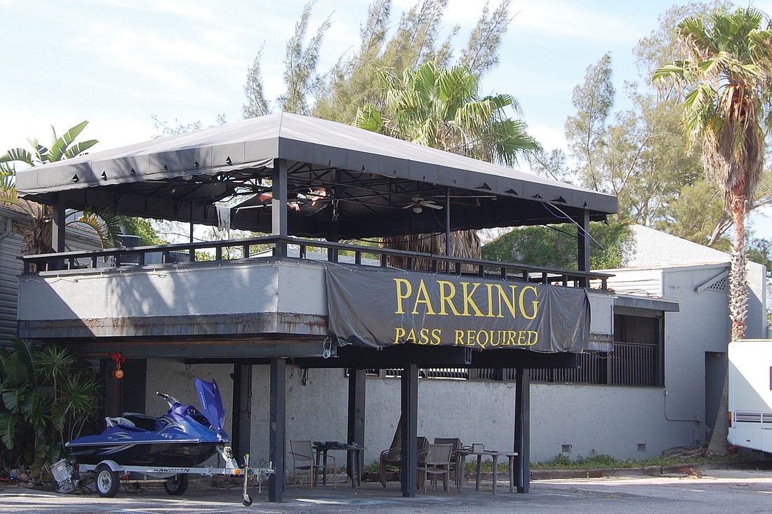 The 18-year-old abandoned nightclub on Old Stickney Point Road is one of the newest buildings in the south Siesta Key commercial district.
