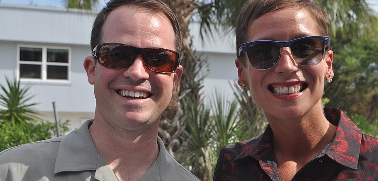 Brian Mankowski and Julie Pepi