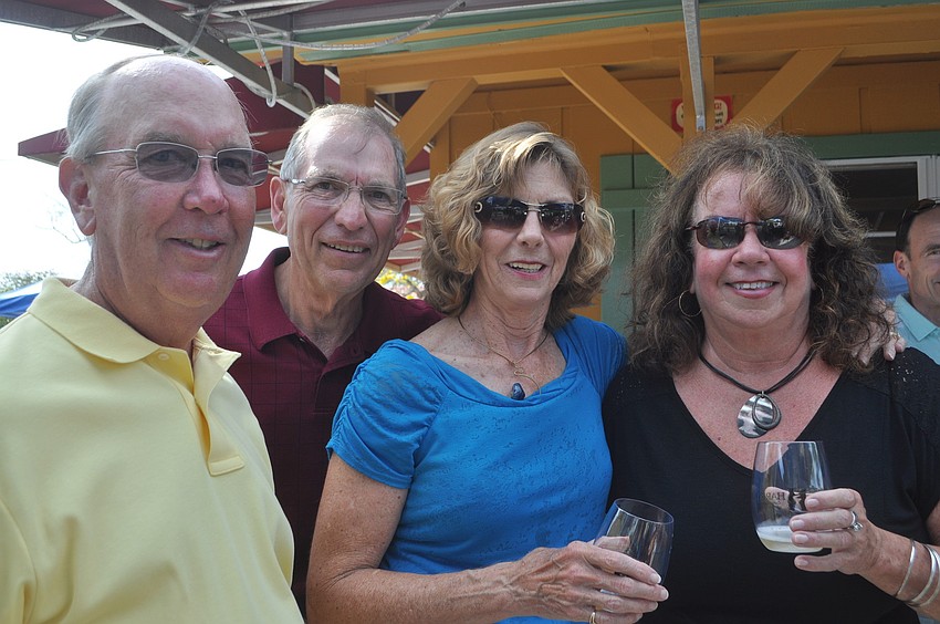 Bill Peterson, Joe and Kay Williams and Pat Cusick