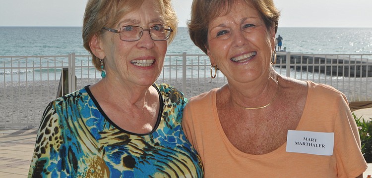 Jo Ann Nair and Mary Marthaler, event co-chairwomen