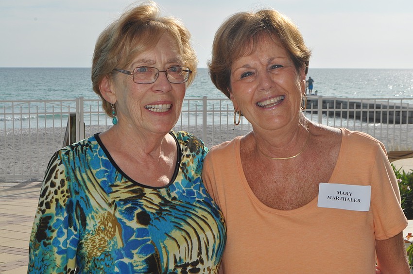 Jo Ann Nair and Mary Marthaler, event co-chairwomen