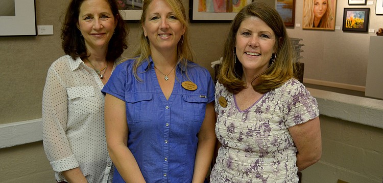 Lisa Berger, Robin Wild and Lynette Haskins