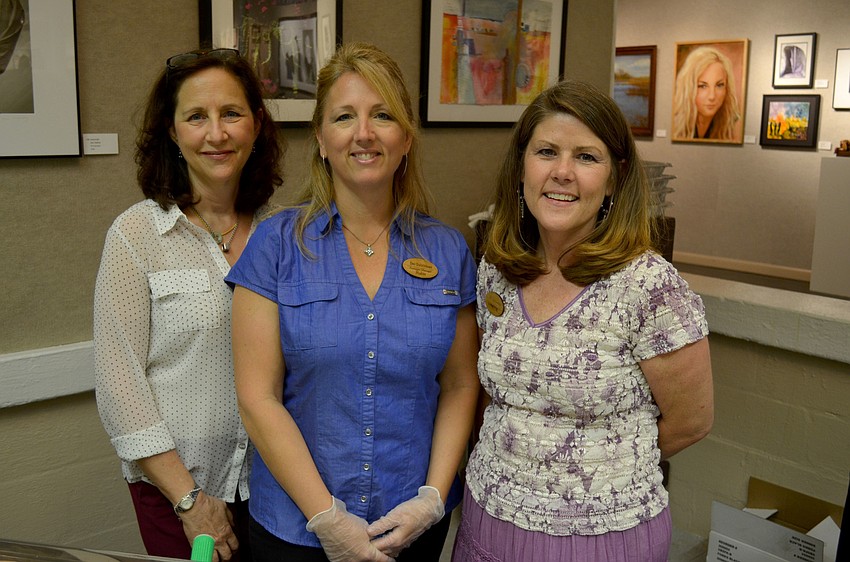 Lisa Berger, Robin Wild and Lynette Haskins