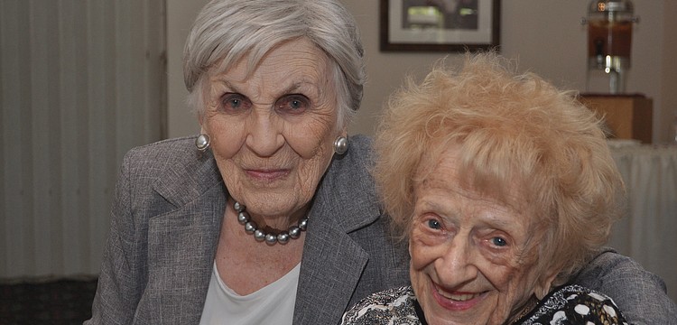 Lillian Meckler and Florence Katz