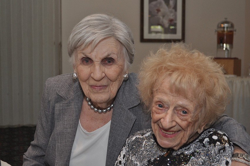 Lillian Meckler and Florence Katz