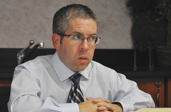 Andy Cohen, interim legal counsel for the Heritage Harbour South CDD. Photo by Pam Eubanks.