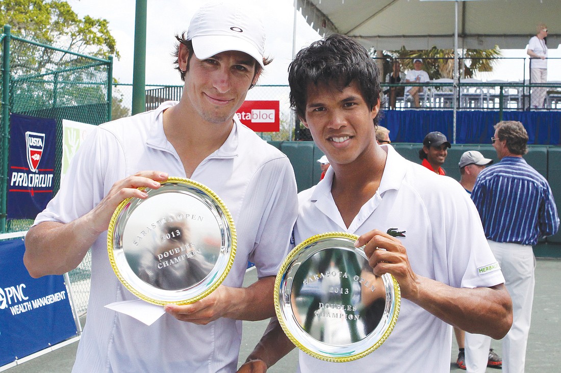 Ilija Bozoljac and Somdev Devvarman won the menÃ¢â‚¬â„¢s doubles finals.