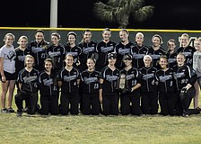 The Lakewood Ranch High softball team captured its fourth-consecutive district title with a 10-0 victory over Palmetto in the Class 6A-District 12 championship April 19.
