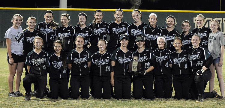 The Lakewood Ranch High softball team captured its fourth-consecutive district title with a 10-0 victory over Palmetto in the Class 6A-District 12 championship April 19.