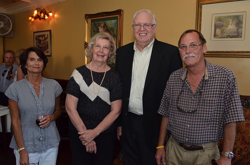 Sandy Thorpe with her mother in law JoAnn Thorpe, friend Mike Pender and husban Paul Thorpe III