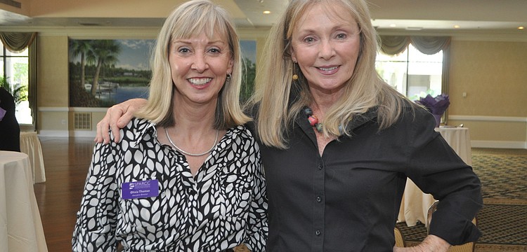 SPARCC President and CEO Olivia Thomas with board member Susan Kelley