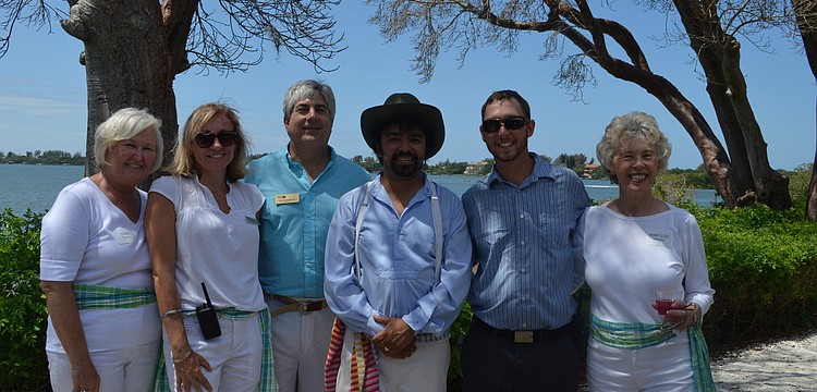 Cindy Stuhley,  Gilly Francis,  Jay McHargue, Alessandro Rossal, Ryan Murphy and  Mary - Lou Moulton