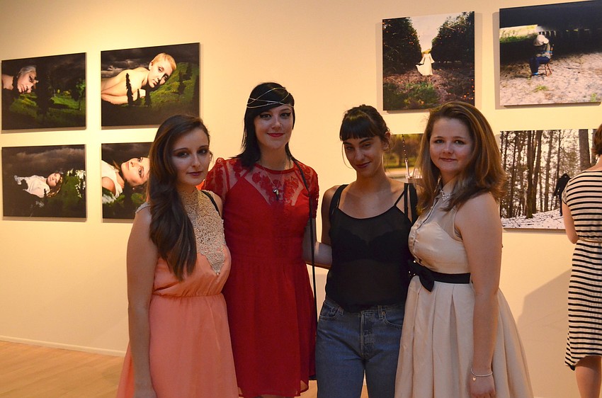 China Vannest, Nicole Geletka, Audra Locicerl and Julia Starkey are seniors who have been friends since Freshman year.