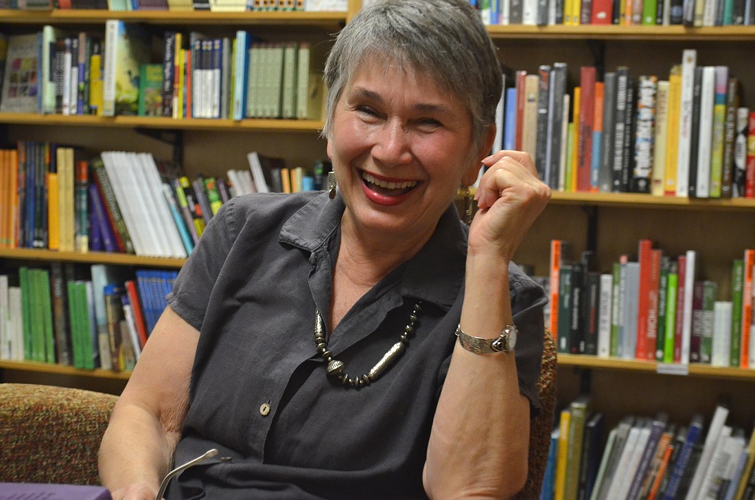 "If you throw a party, your friends come and you know everybody's had a great time. Then you go, 'That was great!'" Georgia Court says about owning Bookstore1Sarasota. "You feel really good about having done that. Well, I get to do that every day."