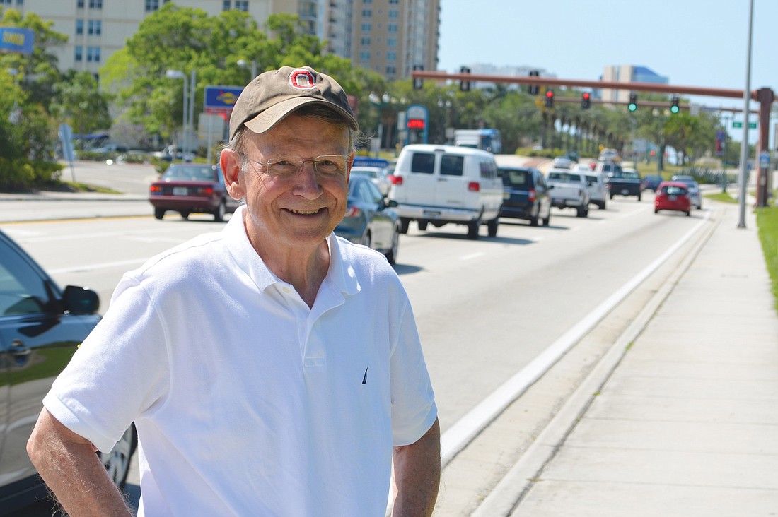 Roundabout advocate Rod Warner says the first two roundabouts will bring Ã¢â‚¬Å“a remarkableÃ¢â‚¬Â change to the bayfront.