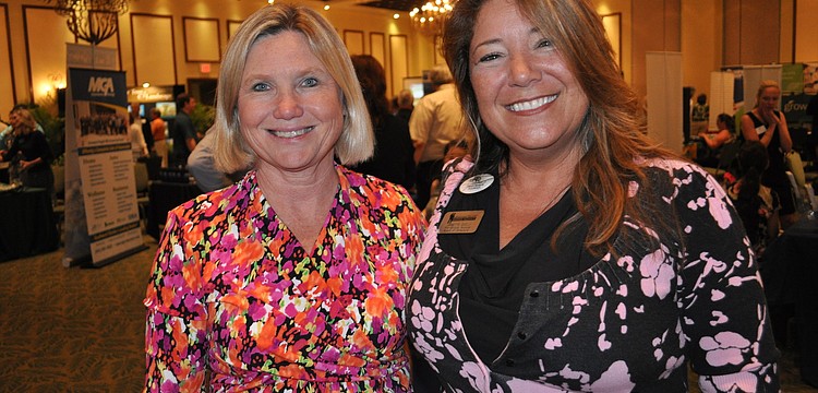 Pam Lutz of Austin Outdoor and Annette Gueli of Promotion Notions