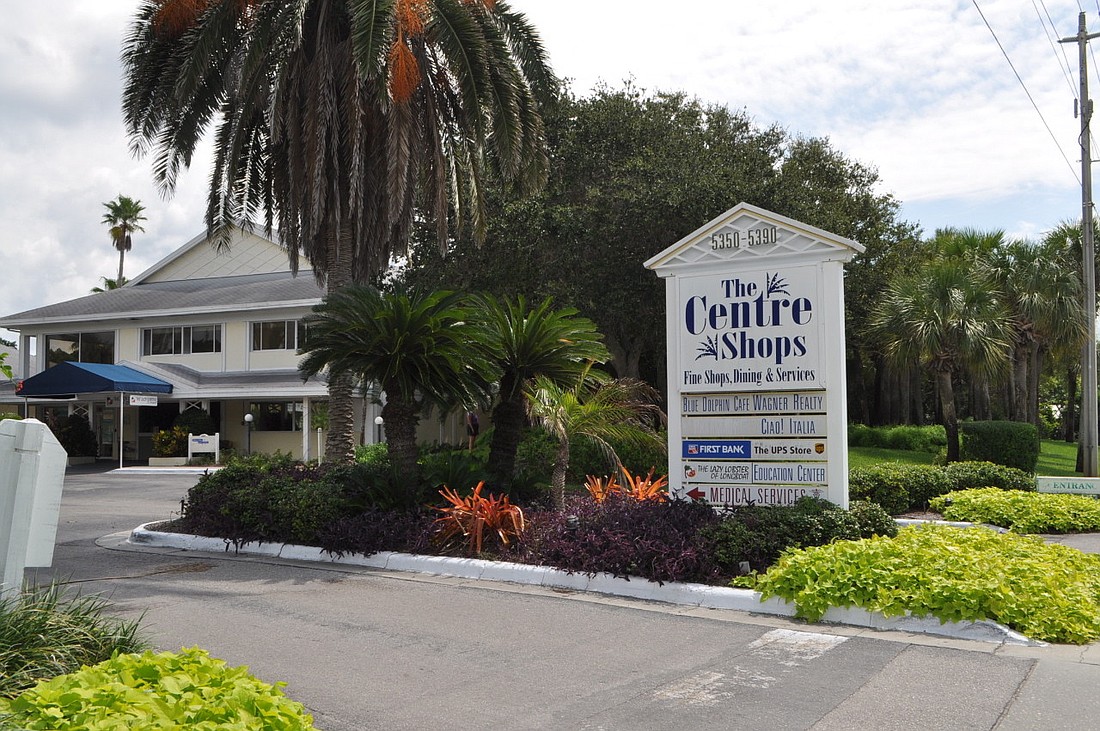 The Centre Shops is located at 5380 Gulf of Mexico Drive.