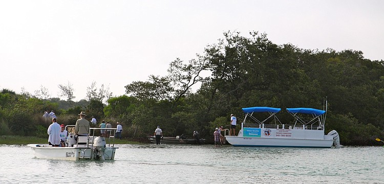 There were 75 people who volunteered to help with the Sister Keys Clean Up Saturday, May 11, on Longboat Key.