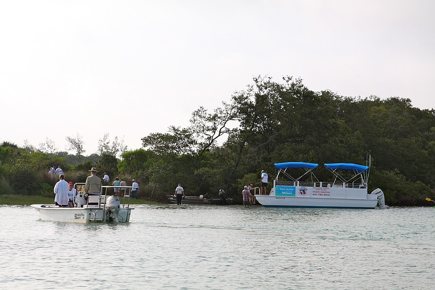 There were 75 people who volunteered to help with the Sister Keys Clean Up Saturday, May 11, on Longboat Key.