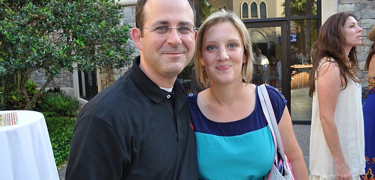 Dr. Jody Abrams of the Sarasota Retina Institute with his wife, Angela