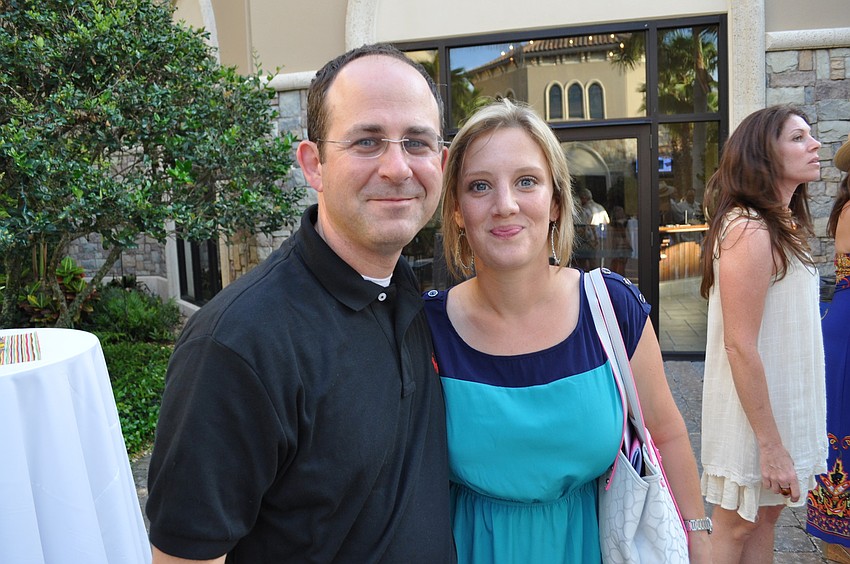 Dr. Jody Abrams of the Sarasota Retina Institute with his wife, Angela