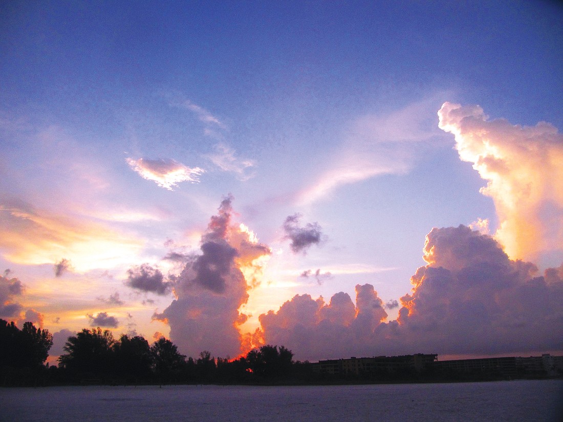 Samantha Bisceglia submitted this photo of a sunrise over Siesta Key.