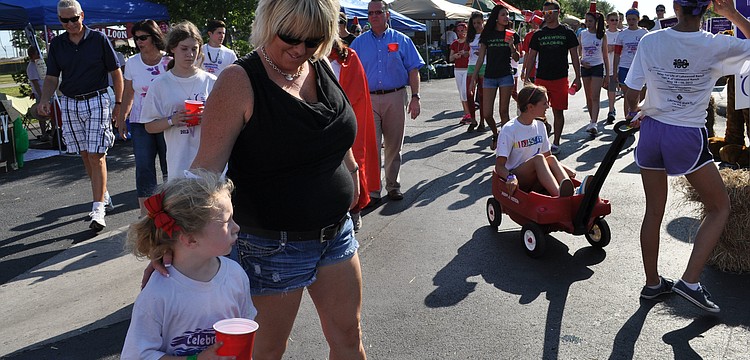 Walkers started around 1 p.m. May 18.