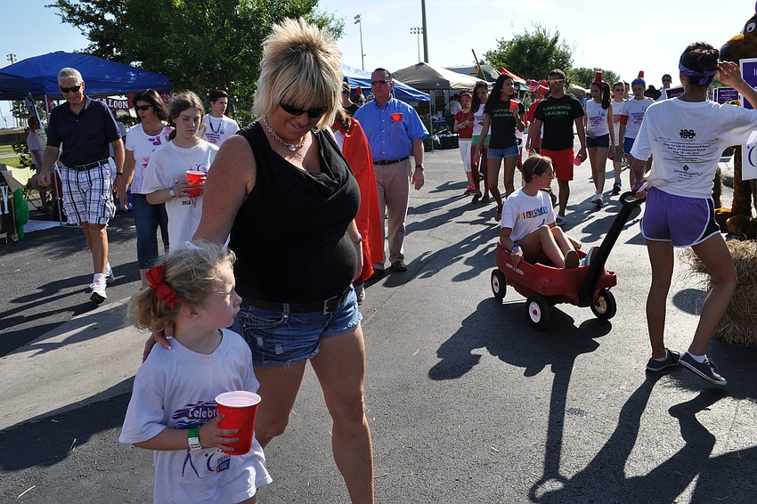 Walkers started around 1 p.m. May 18.