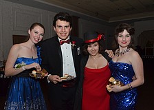 Alexandria Campbell, Derek Wyoumanf , Chloe Eagen and Sandy Zanetti