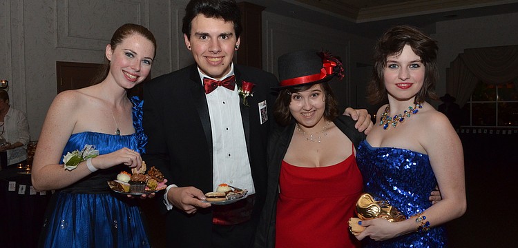 Alexandria Campbell, Derek Wyoumanf , Chloe Eagen and Sandy Zanetti