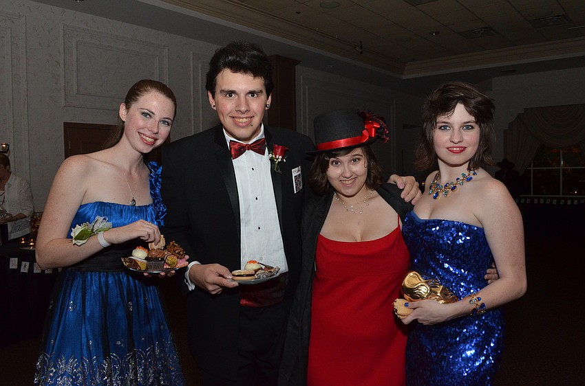 Alexandria Campbell, Derek Wyoumanf , Chloe Eagen and Sandy Zanetti