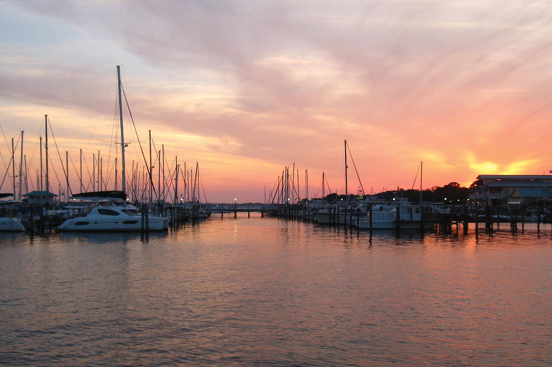 East County resident Karen Rawlings submitted this photo of a sunset at Regatta Pointe Marina.