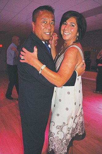 Steve Seto dances with his wife, Rose. File photo.