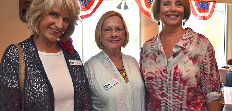 Karel Beck, Barb Sanandres and Cindy Wolfendale