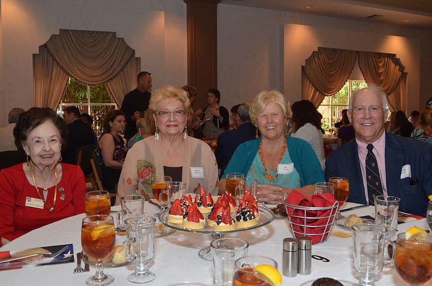 Patricia McLain, Barbara Hamilton, George and Kay Tracy