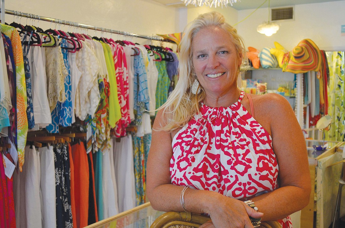 Martha Smith, owner of Le Grand Bisou Caribbean Boutique, is one of several business owners hoping for changes to the Siesta Key Overlay District.