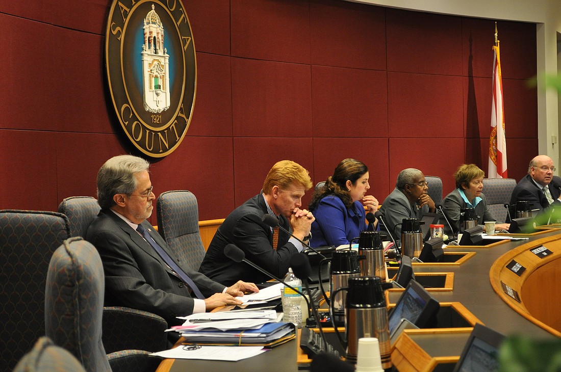 Sarasota County commissioners will meet Monday, June 10, for a quarterly update from county staff.