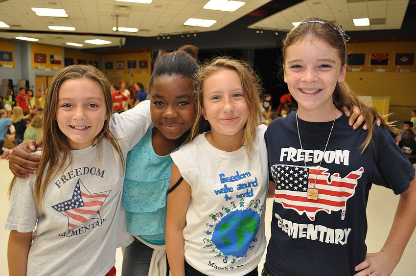 Emily Wilcox, Aba Sankah, Kiah Murfin and Hailee Chapin