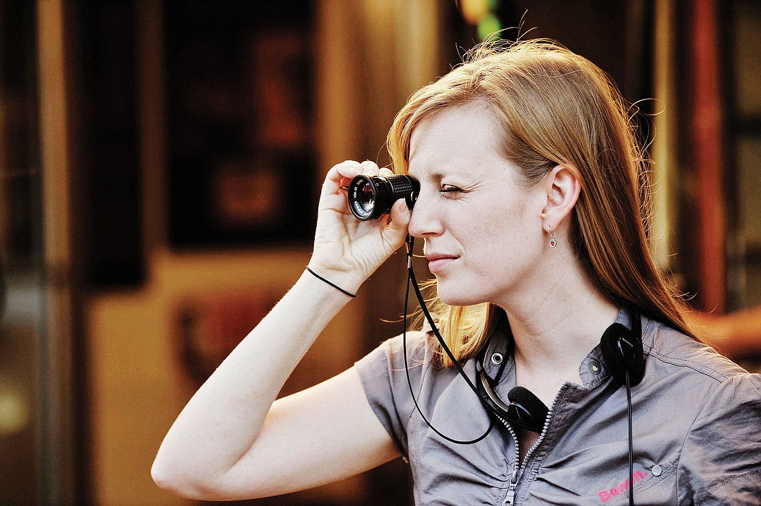 Sarah Polley directs "Stories We Tell." Courtesy photos.