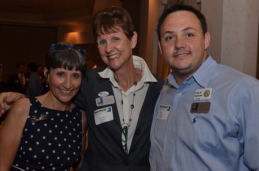 Ruth Williams, Margie Genter and Chris Davis